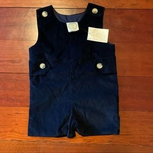 Navy corduroy one piece brand new